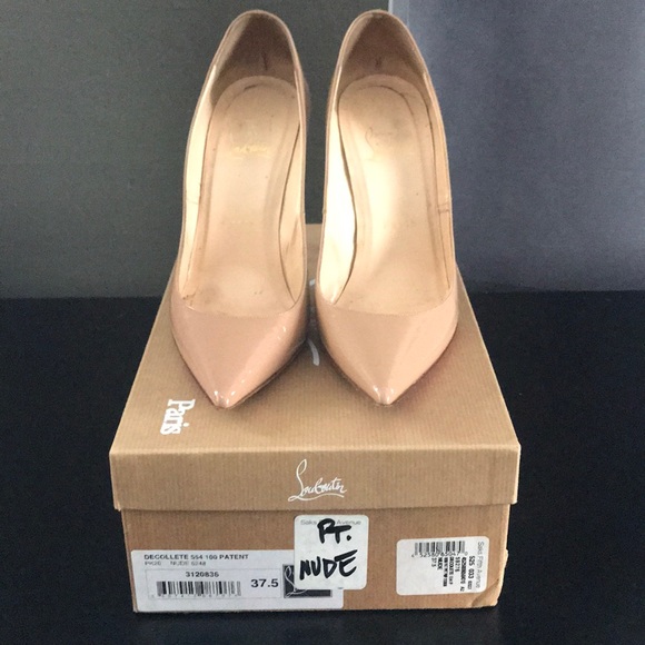 Christian Louboutin Shoes - Christian Louboutin Decollete 100 Size 37.5